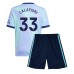 Maillot de foot Arsenal Riccardo Calafiori #33 Troisième vêtements enfant 2024-25 Manches Courtes (+ pantalon court)